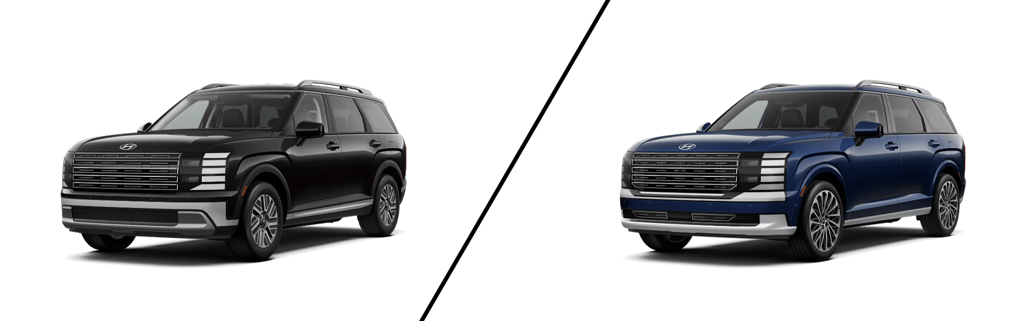 2027 Hyundai Palisade Hybrid SEL vs 2027 Hyundai Palisade Hybrid Calligraphy